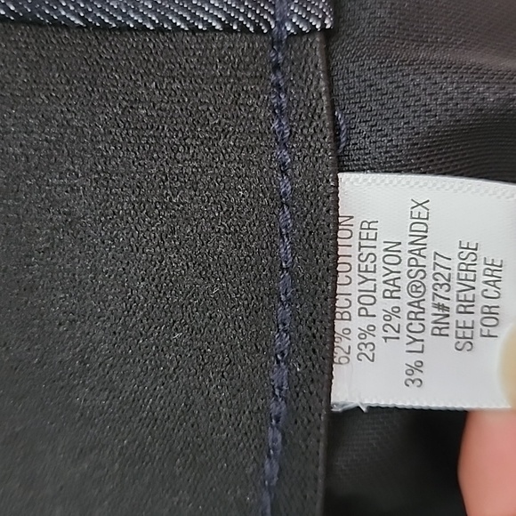 CROFT & BARROW  MID-RISE ANKLE JEGGING/ 24W - Picture 5 of 14